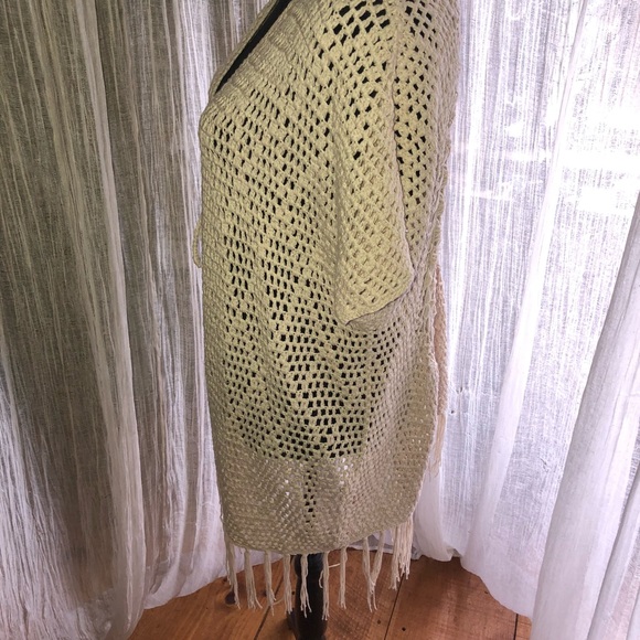 Catherine Crotchet Boho Fringe Cardigan - Picture 4 of 6